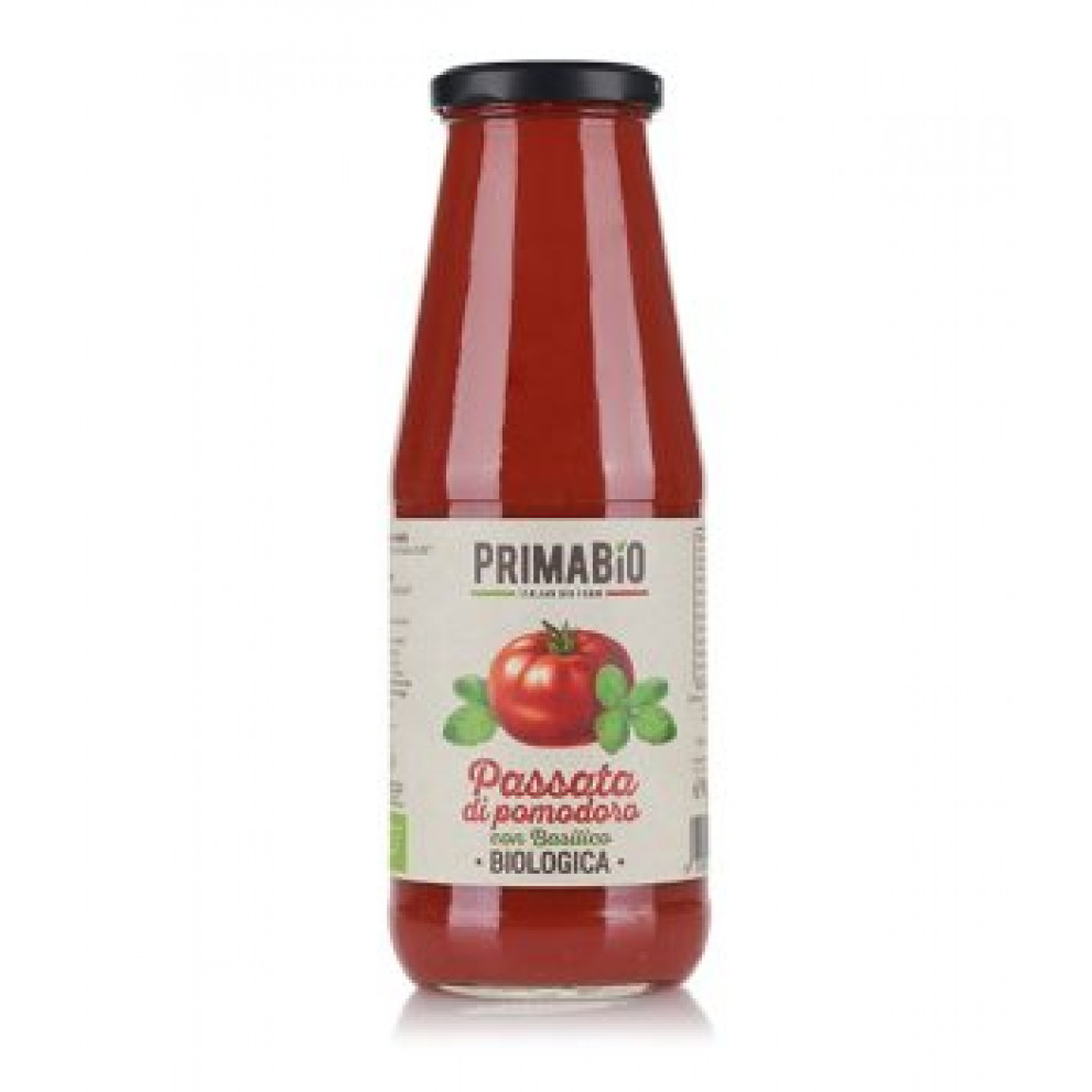 Passata di pomodoro Bio con basilico 420g Passata di pomodoro Bio con basilico 420g